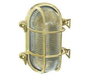 Appliques extérieures OTTONE IP54 E27 ovale Laiton vieilli