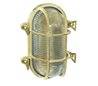 Appliques extérieures OTTONE IP54 E27 ovale Laiton vieilli