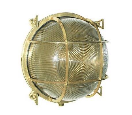 Appliques extérieures OTTONE IP54 E27 Rond Laiton vieilli