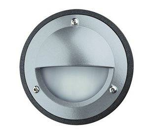 Lampe encastrable extérieur ZIP IP65 GX53 gris Rond