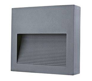 Appliques extérieures SLIM LED 10W 1224lm 3K gris