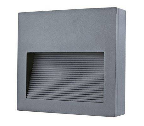 Appliques extérieures SLIM LED 10W 1224lm 3K gris
