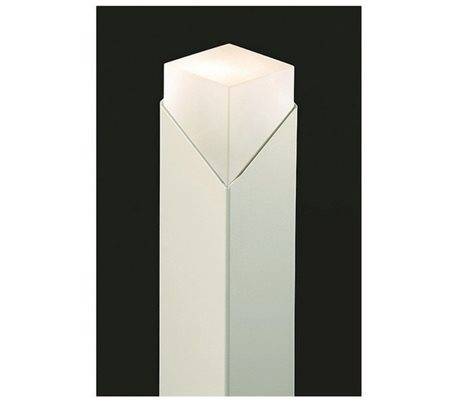 Balise de jardin ARISTIDE STEEL IP65 GU10 Marfil