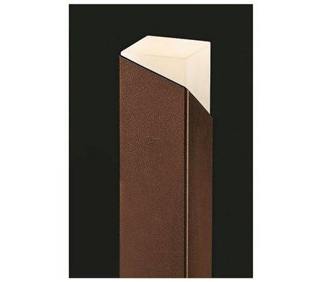 Balise de jardin ARISTIDE STEEL IP65 GU10 rouille