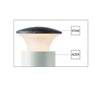 Appliques extérieures PUSH IP65 LED 8,7W 830lm 4K anthracite