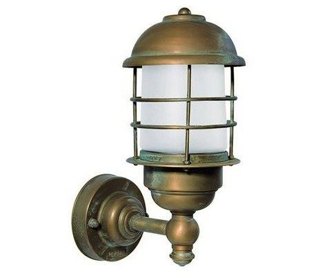Appliques extérieures ISEO IP65 E27 Laiton vieilli