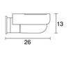 Appliques extérieures HADES IP44 E27 Laiton vieilli