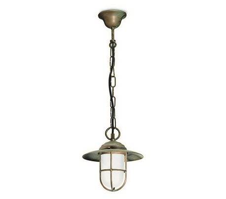 Suspension extérieure GRASS IP44 E27 Laiton vieilli
