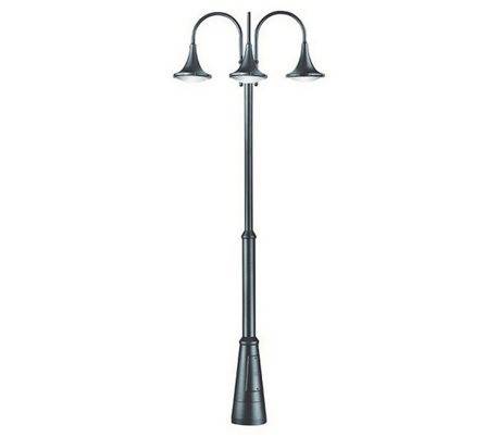 Lampadaire extérieur 3L PANA IP65 LED 34W 3600lm 4K anthracite