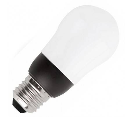 Boîte 5 ampoules basse énergie Edison base noire 2700K 11W E27 15000h