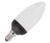 Boîte 5 ampoules bougies à faible énergie de base noire 2700K 11W E27 15000h