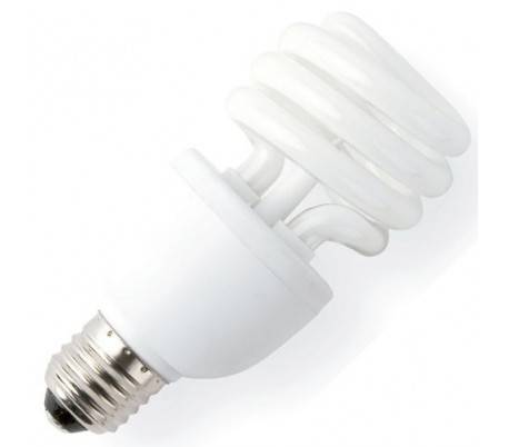 Boîte 10 ampoules semi-spirale purificateur d'air E27 20W 2700K 15000h