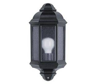 Appliques extérieures ARCO IP43 70W E27 Noir verre opaque