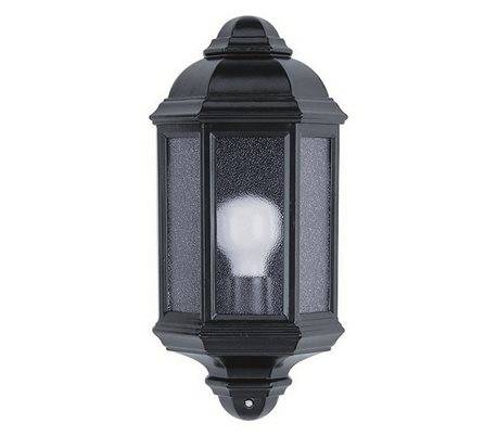 Appliques extérieures ARCO IP43 70W E27 Noir verre opaque
