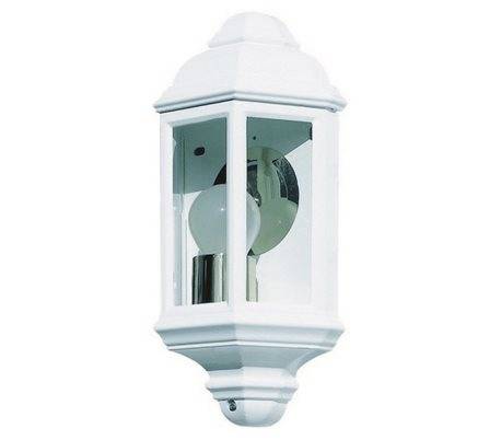 Appliques extérieures ARCO IP43 70W E27 Noir verre Transparent