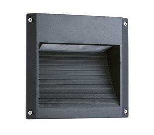 Lampes encastrable extérieur au mur ARPA IP65 26W G24 d3 Noir