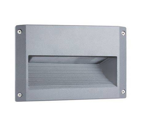 Lampes encastrable extérieur au mur ARPA IP65 26W G24 d3 gris