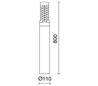 Balises de jardin ARUBA IP66 26W G24 q3 Noir