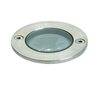 Lampes encastrable extérieur GLASS IP67 LED 1x1W Inox