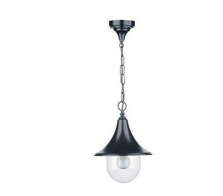 Suspension extérieure CAM IP44 60W E27 Noir