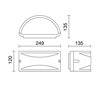 Appliques extérieures mur CICLON IP54 E27 60W anthracite