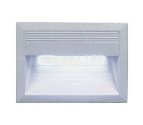 Lampes encastrable extérieur au mur DALI IP66 LED 2,7W gris.
