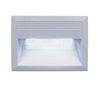 Lampes encastrable extérieur au mur DALI IP66 LED 2,7W gris.