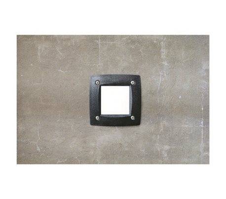 Lampes encastrable extérieur Carré mur DEVON GX53 gris