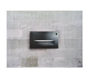 Lampes encastrable extérieur rectangulaire mur DEVON GX53 Blanc