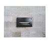 Lampes encastrable extérieur rectangulaire mur DEVON GX53 gris