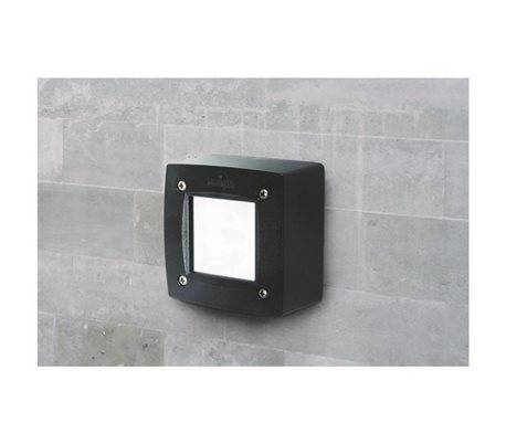 Appliques extérieures Carré mur DEVON GX53 Noir