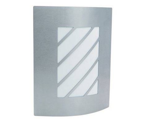 Appliques extérieures mur GREGAL IP44 E27 60W Inox