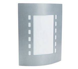 Appliques extérieures mur GREGAL IP44 E27 60W Inox