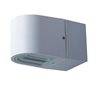 Appliques extérieures mur GUS IP65 G12 70W gris