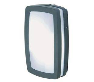 Appliques extérieures KIRA rectangulaire IP54 E27 2x20W anthracite