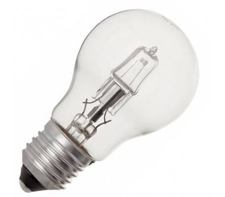 Ampoule halogène éco 42W E27 2700K A55