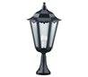Balises de jardin PIN IP43 70W E27 Noir verre opaque
