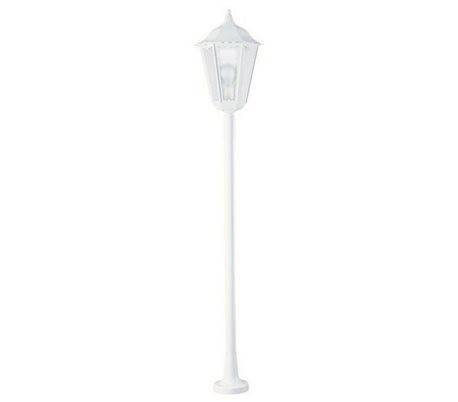 Balises de jardin PIN IP43 70W E27 Blanc verre opaque