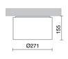 Appliques extérieures PLANET IP54 26W G24 d3 Noir