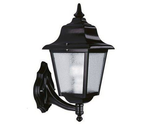 Appliques extérieures ROB IP43 70W E27 Blanc verre opaque
