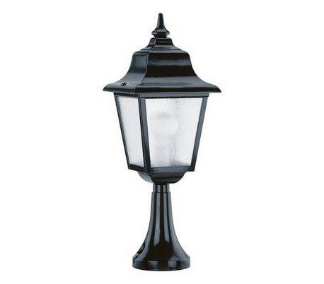 Balises de jardin ROB IP43 70W E27 Noir verre opaque