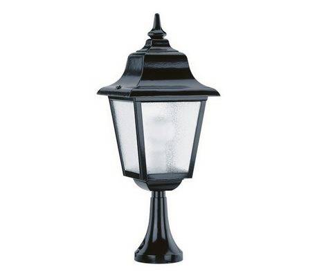 Balises de jardin ROB IP43 70W E27 Noir verre opaque