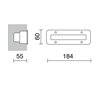Lampes encastrable extérieur au mur SYNA IP68 Led 3,6W Inox