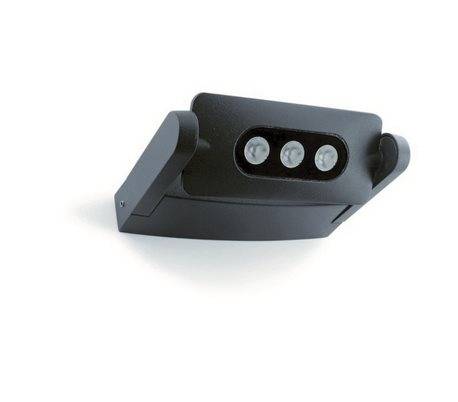Appliques extérieures PARIS IP54 led 3x3W anthracite