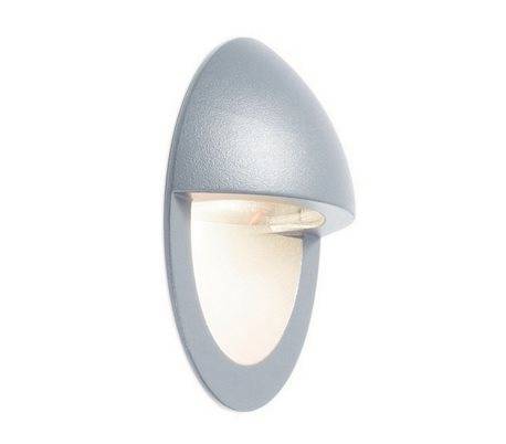 Lampes encastrable extérieur asymétrique ANQUA IP54 LED 3W 88lm 3K gris
