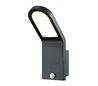 Appliques extérieures CASTELLO capteur IP54 LED 9W 3K Blanc
