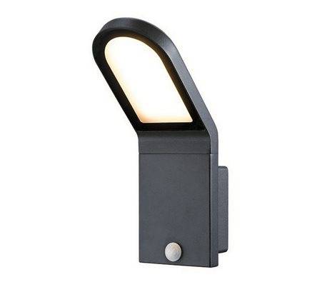 Appliques extérieures CASTELLO capteur IP54 LED 9W 3K anthracite