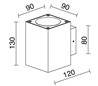 Appliques extérieures BINDÓ SQ. IP54 LED 12W 872lm 3K anthracite