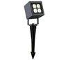 Projecteurs d'extérieur con Luminaire sur piquet Jolin BARNI IP65 LED 8W 430lm 3000K anthracite
