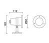 Projecteurs d'extérieur Sous-marin SEDNA IP68 12V GU5,3 Inox